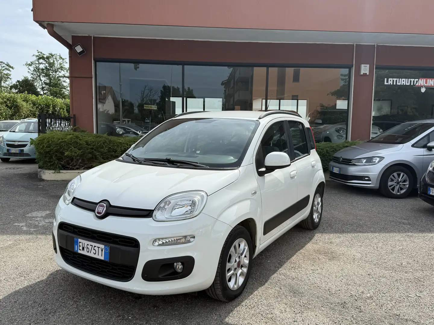 Fiat Panda Panda 1.2 Lounge 69cv E6 Bianco - 1