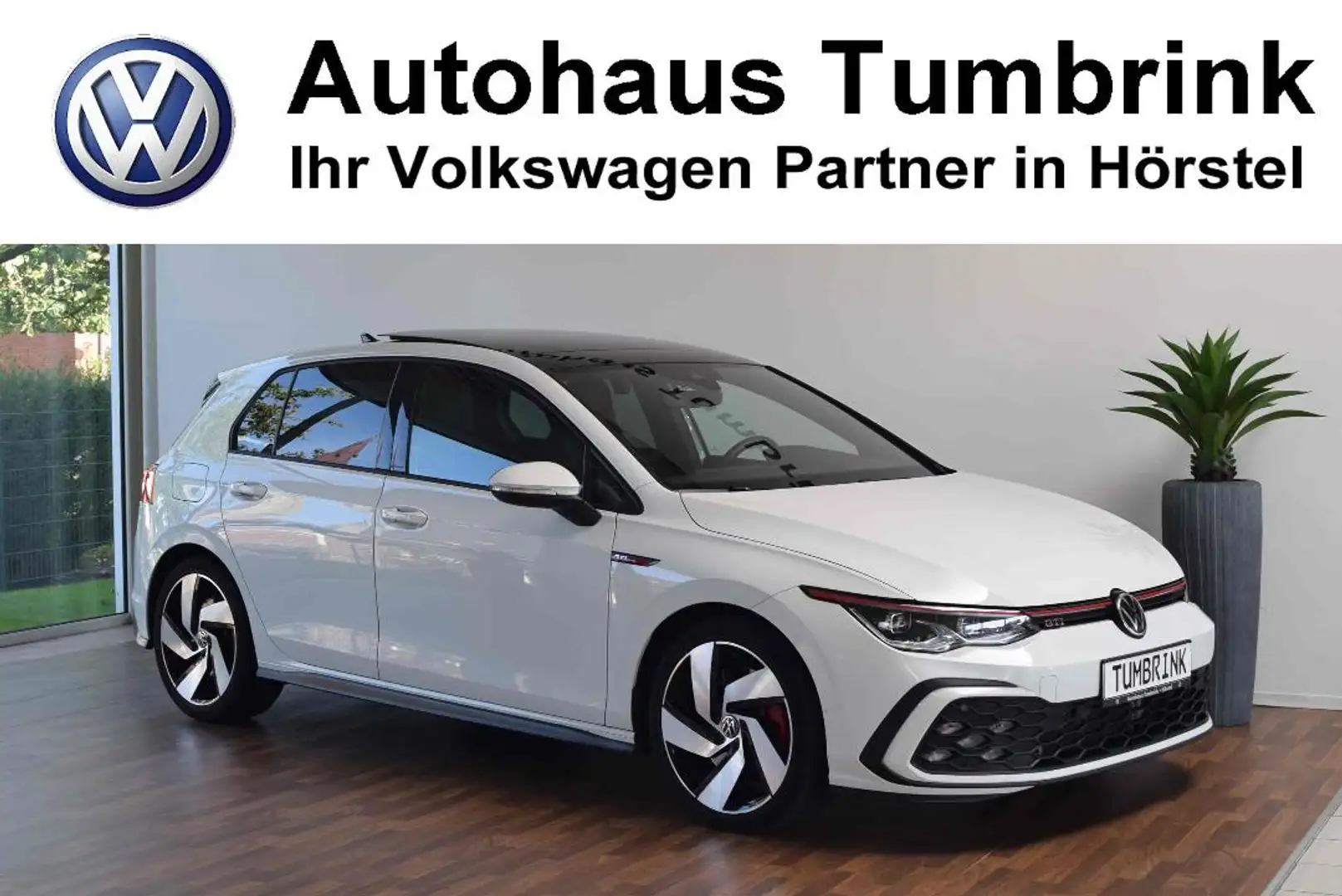 Volkswagen Golf GTI DSG Navi Pano AHK Kamera Matrix Weiß - 1