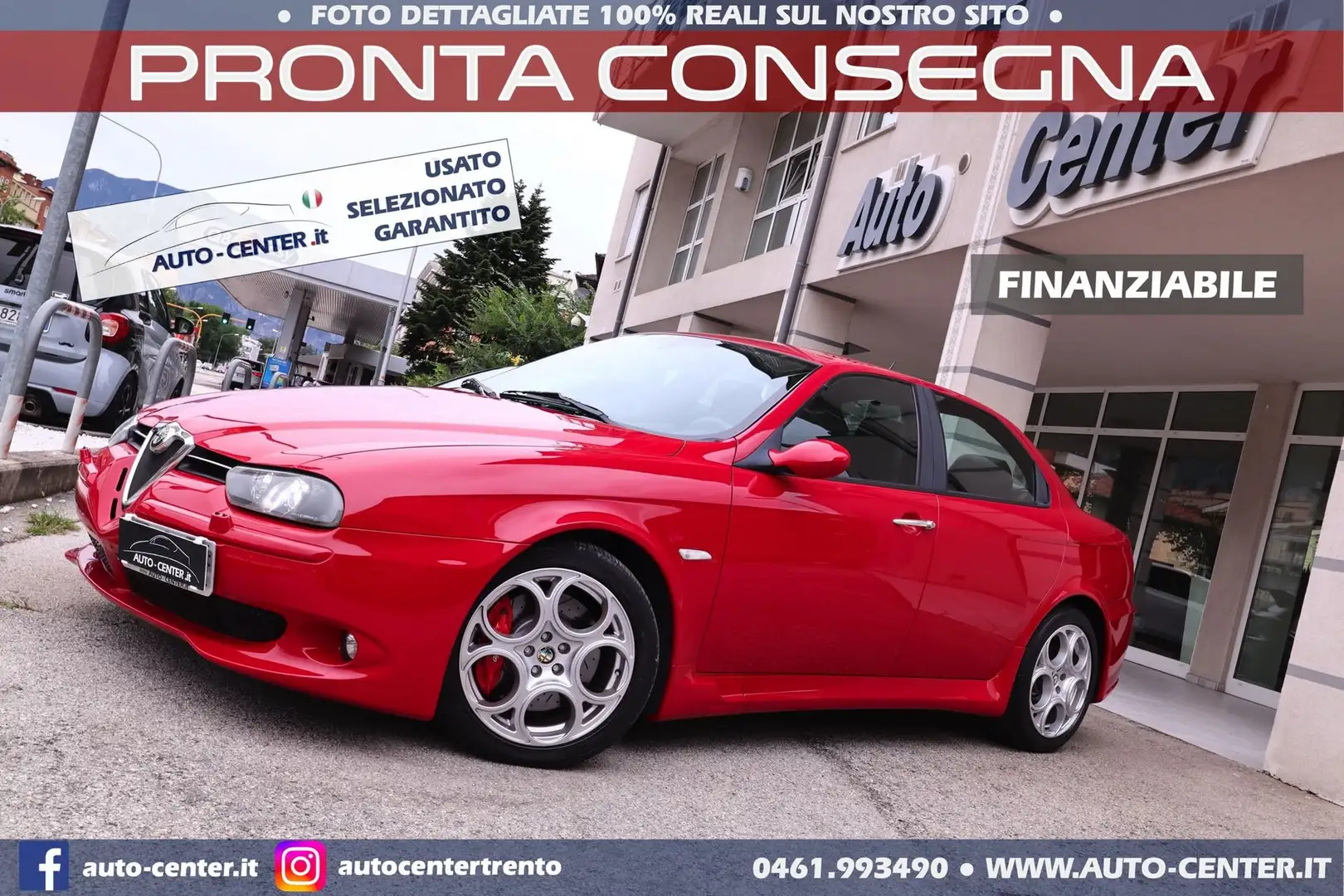 Alfa Romeo 156 GTA 3.2i V6 24V cat MANUALE Rosso - 1
