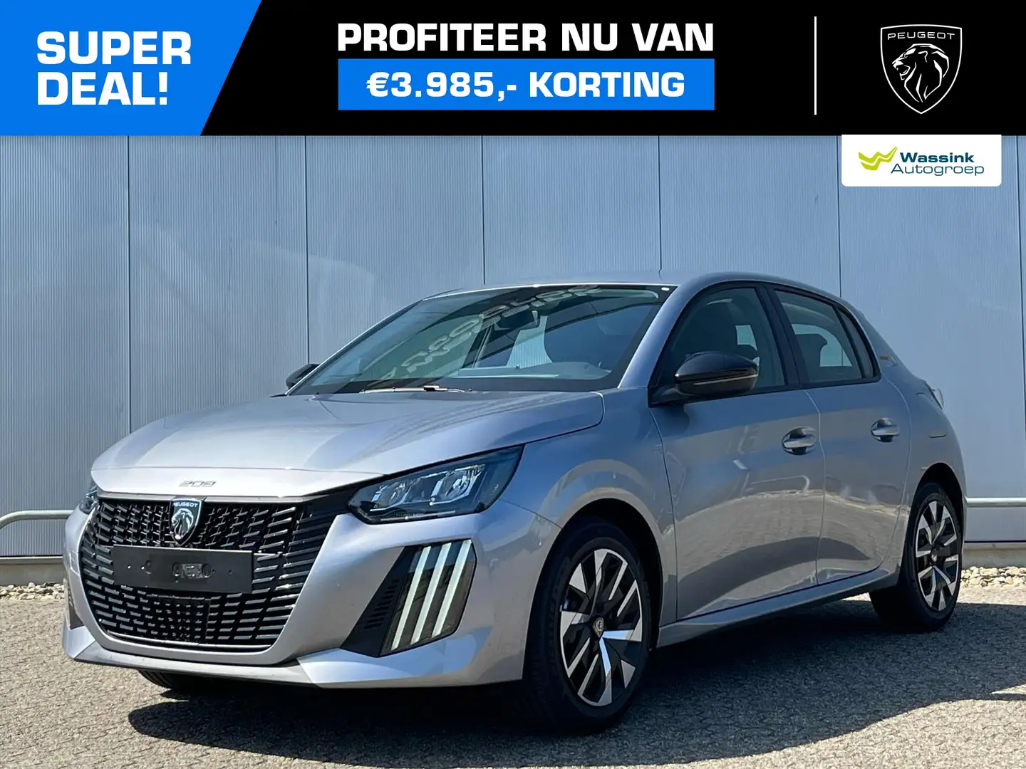 Peugeot 208 1.2 Style | Navigatie | Bluetooth | Carplay / Andr Gris - 1