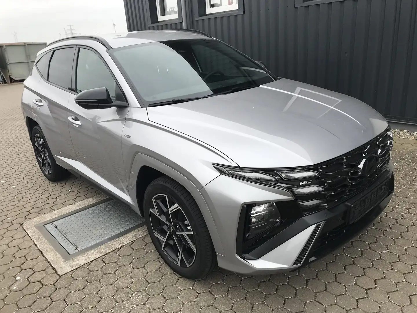 Hyundai TUCSON 1.6 T-GDI N Line Voll-Hybrid HEV 2WD 158 kW (21... Argent - 2