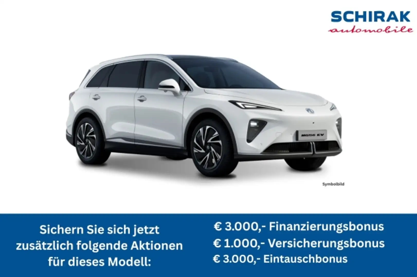 MG MGS6 EV Luxury 2WD 77kwh/180kw Weiß - 1