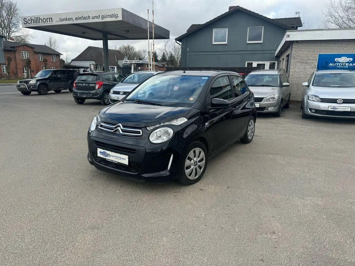 Citroen C1 Feel HU+SERVICE/TEMPOMAT/EFH/ZV Nero - 1