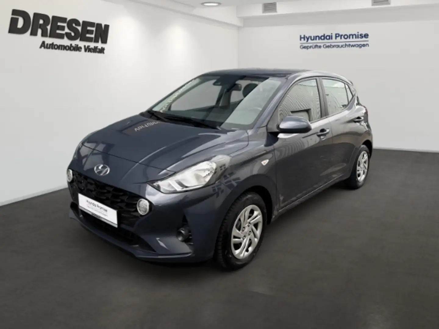 Hyundai i10 Sitzheizung+Bluetooth+Allwetter+Tempomat Gris - 1