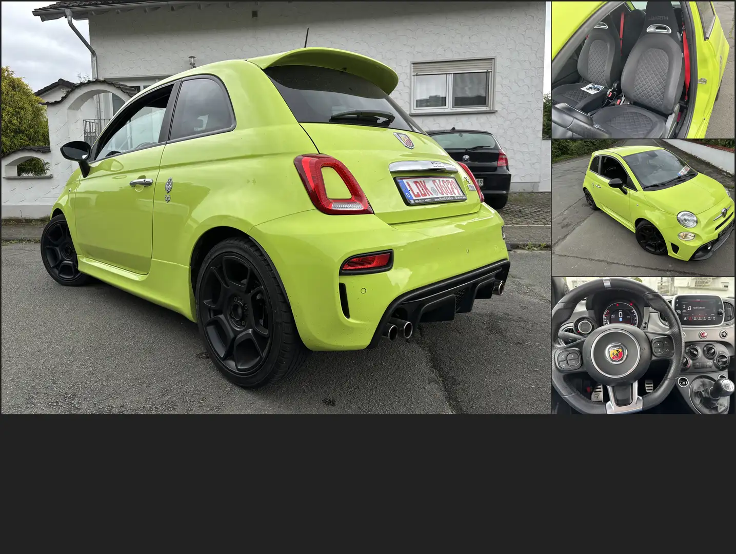 Fiat 500 Abarth 595 PISTA Grün - 1