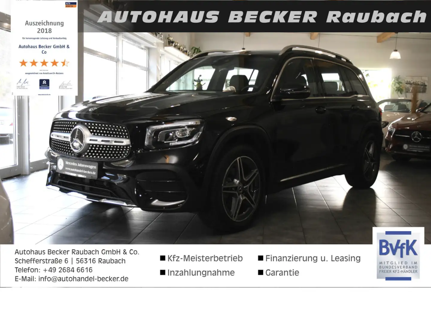 Mercedes-Benz GLB 180 d AMG *Fondsitzbank verstellbar*MBUX*LED Černá - 1