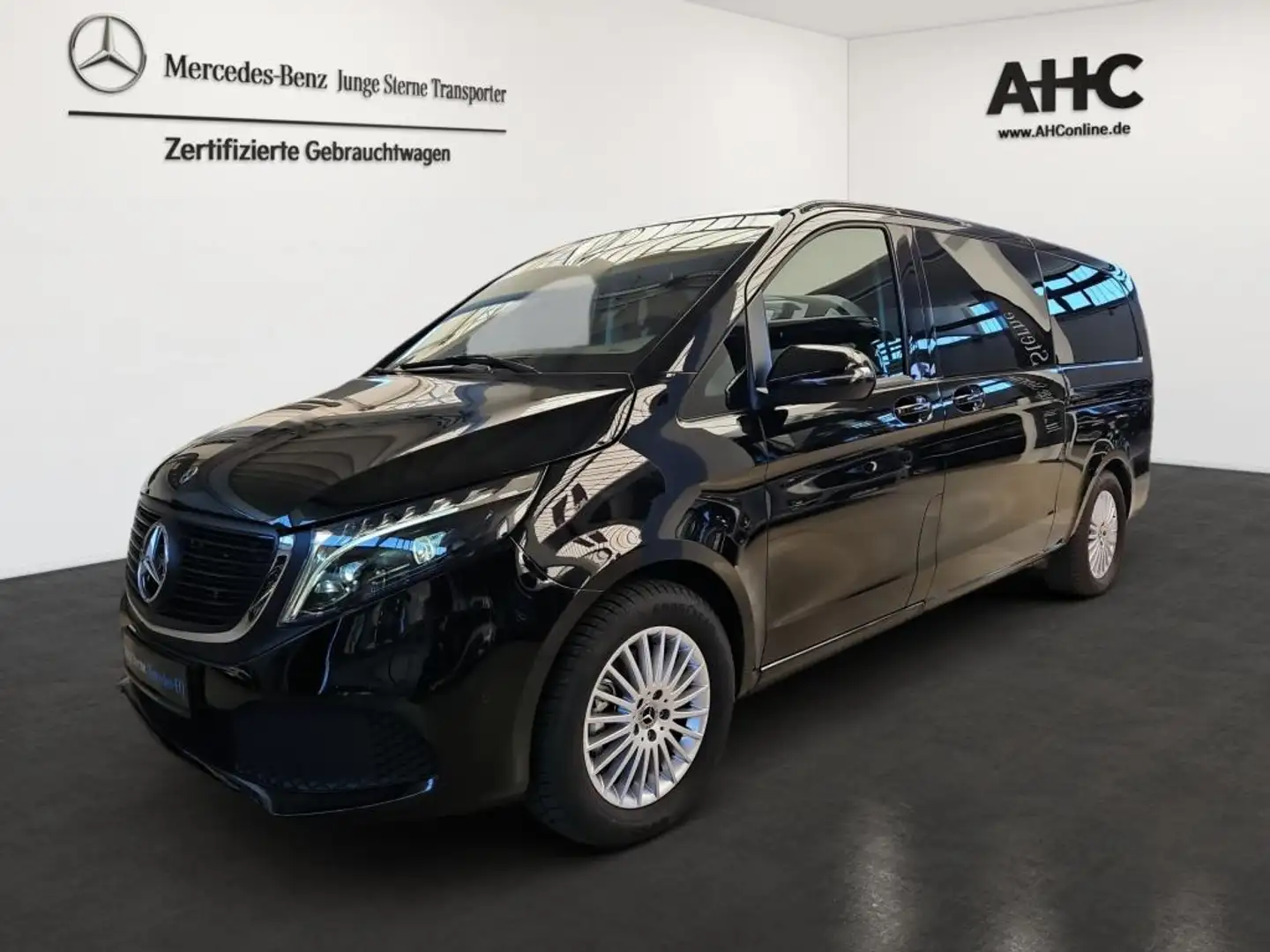Mercedes-Benz EQV 300 extralang 8 Sitze 2x Klima 2x elektr. ST Schwarz - 1
