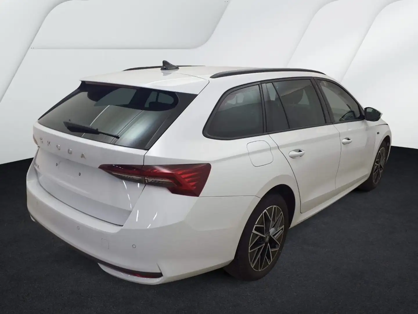 Skoda Octavia Combi 2.0 TDI DSG Tour AHK, Navi Weiß - 2