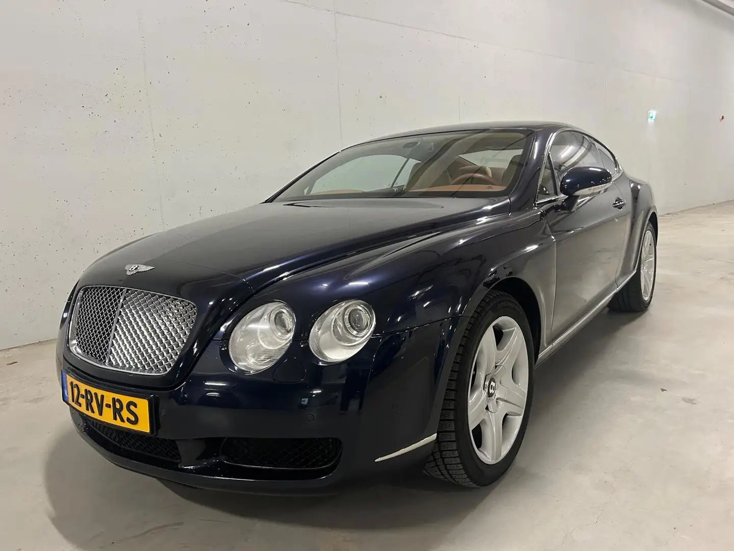 Bentley Continental GT 6.0 W12 Leer Youngtimer Blauw - 2