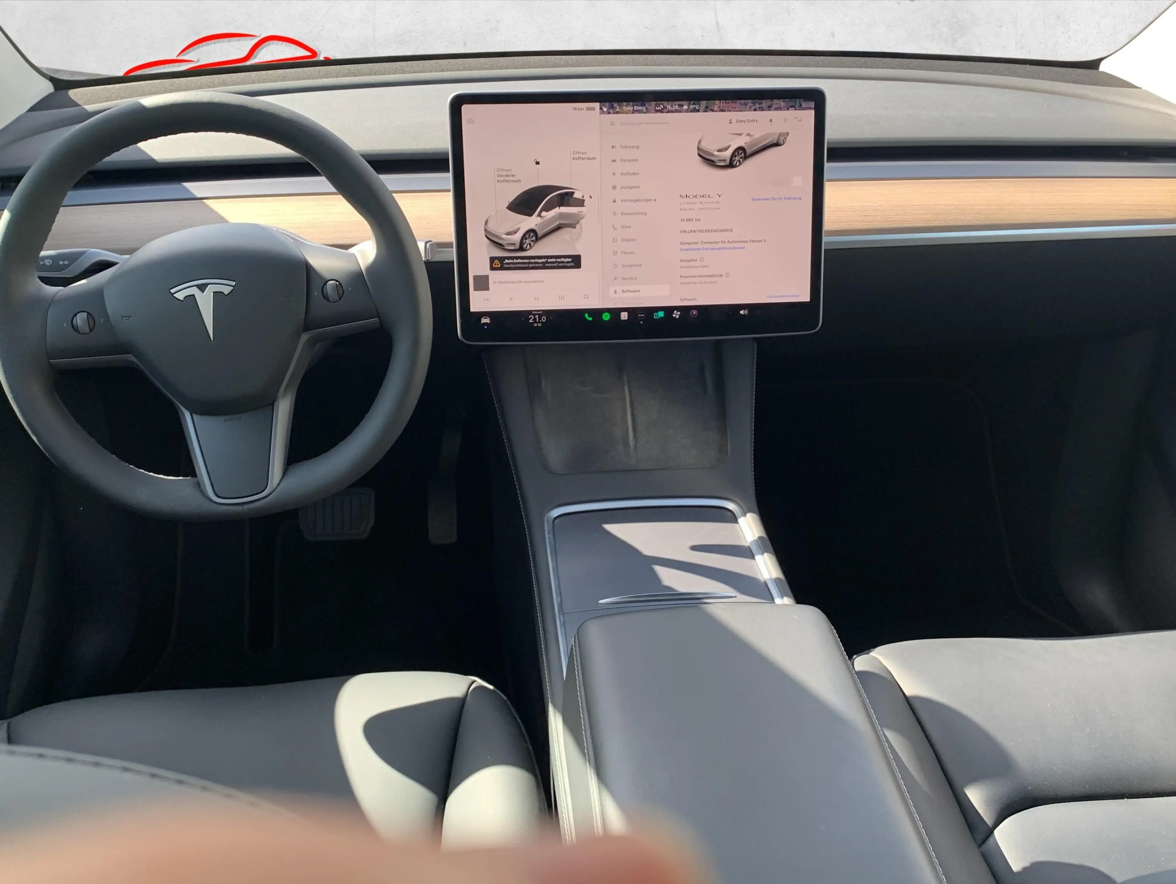 Tesla Model Y Long Range AWD* Mwst ausweisbar* Mod. 23 — photo 13