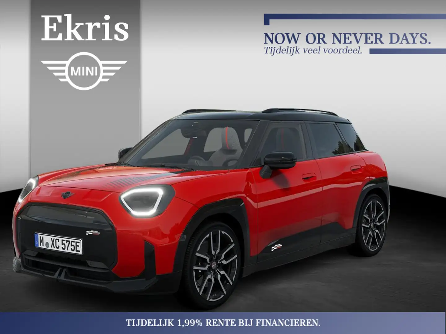 MINI Aceman E Pakket M - John Cooper Works Trim | Actie Rot - 1