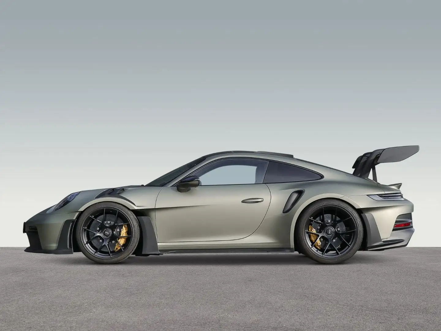 Porsche 992 911 GT3 RS Weissach-Paket Sportabgas PCCB Černá - 2