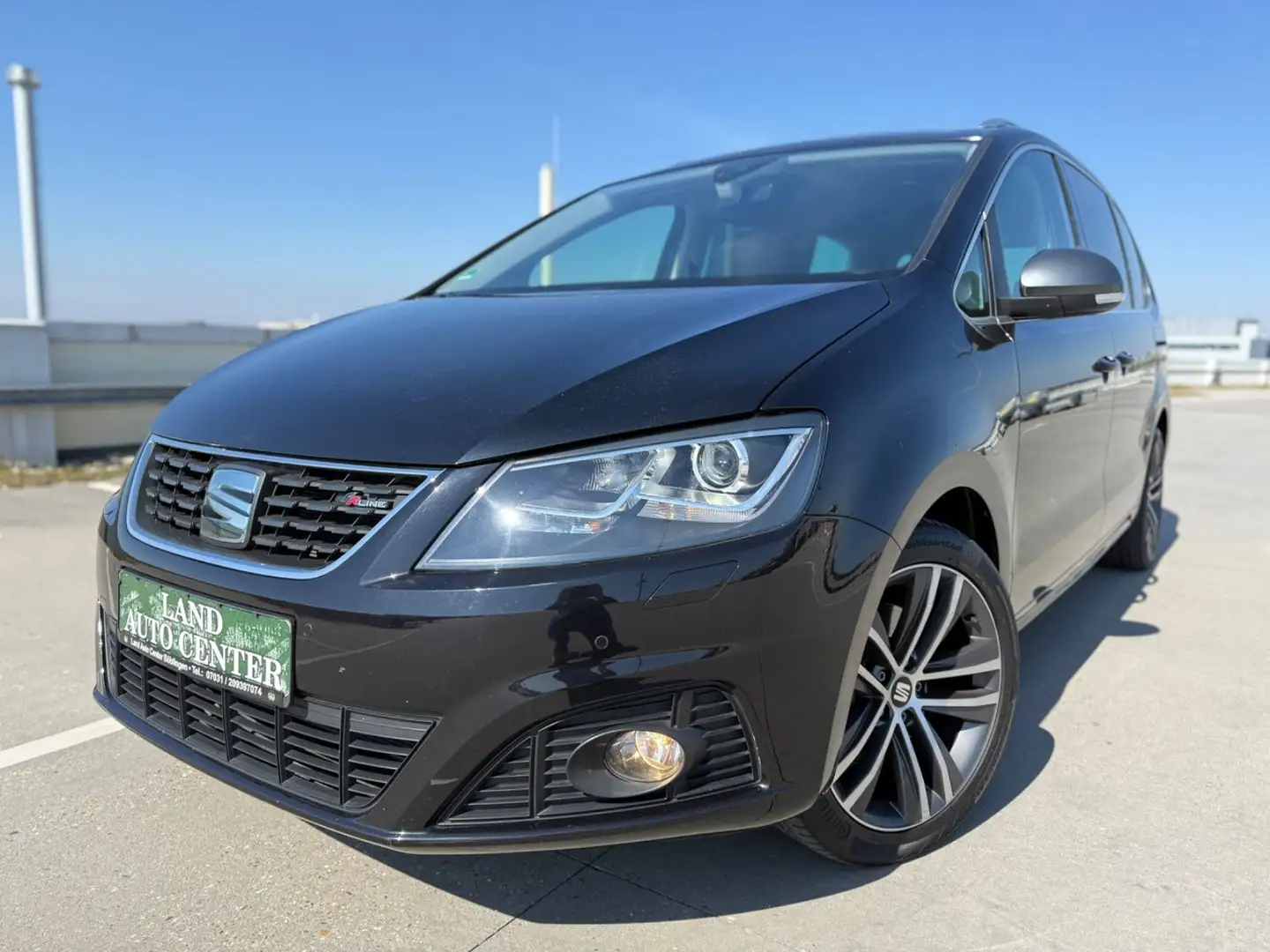 SEAT Alhambra 2,0 TDI DSG FR-LINE*7-SITZ*CAM*AHK*XNN Negro - 1