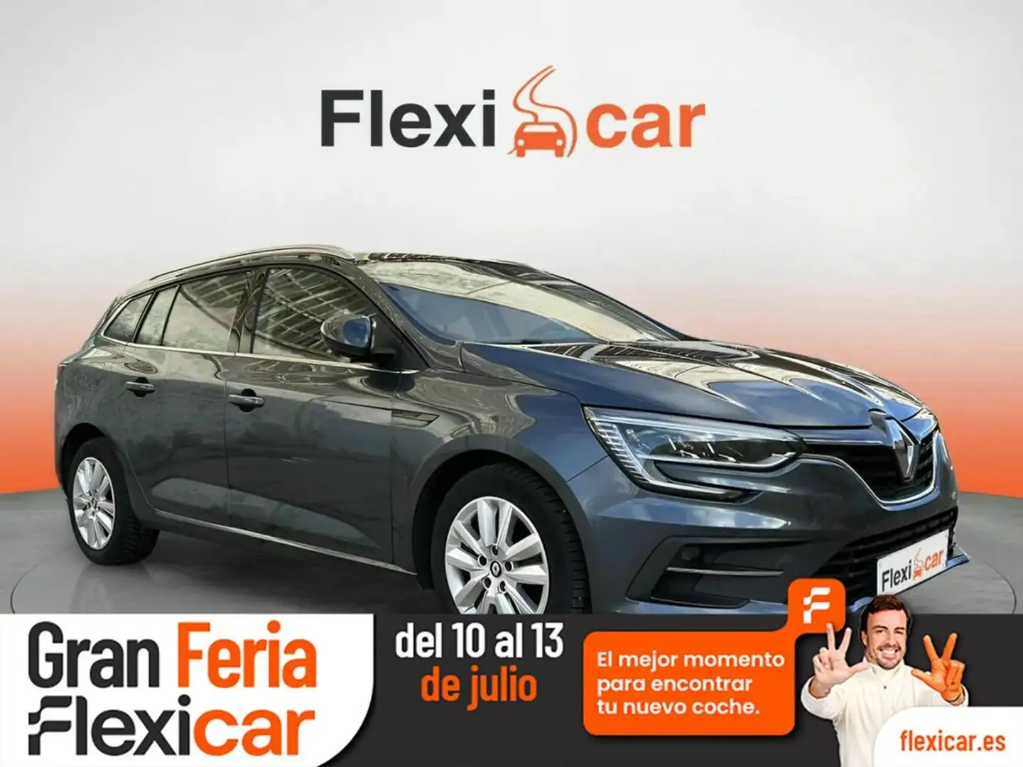 Renault Megane S.T. 1.5dCi Blue Techno EDC 85kW Gris - 1