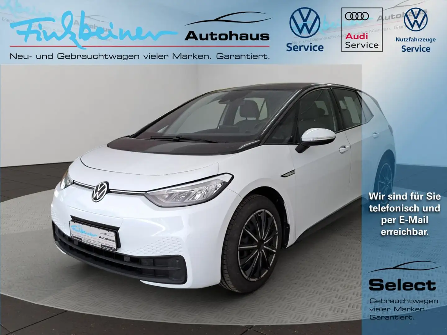 Volkswagen ID.3 Pro Performance Life 1-Gang Automatik Navi Blanc - 1