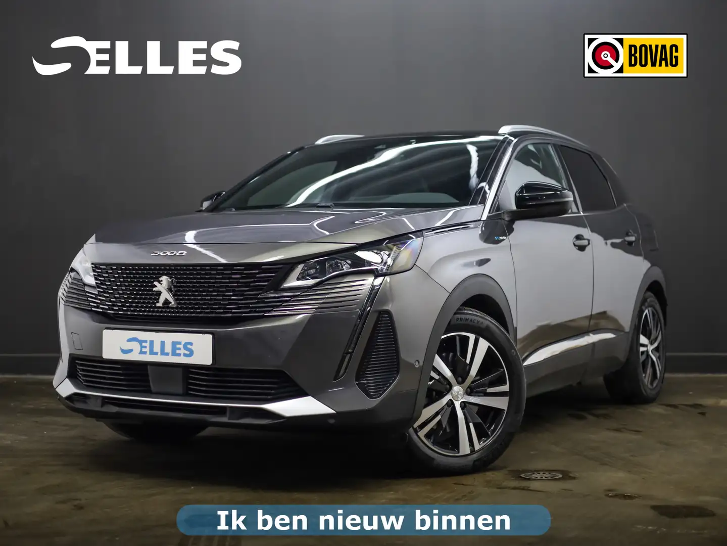 Peugeot 3008 1.6 HYbrid 300 GT Pack | Panoramadak | Black Pack Gris - 1
