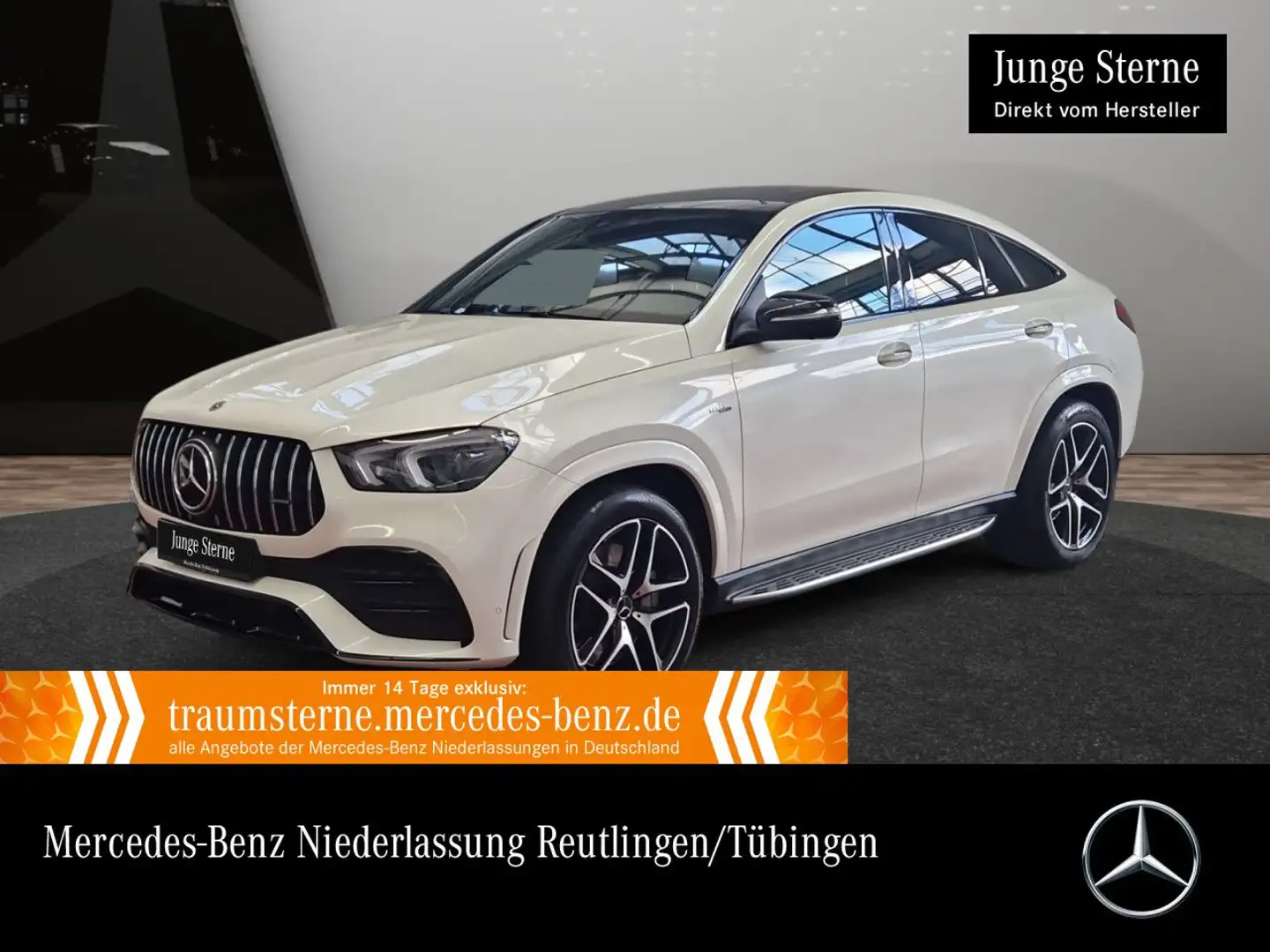 Mercedes-Benz GLE 53 AMG GLE 53 Coupé 4M NIGHT+PANO+360+AHK+MULTIBEAM+21" Blanco - 1