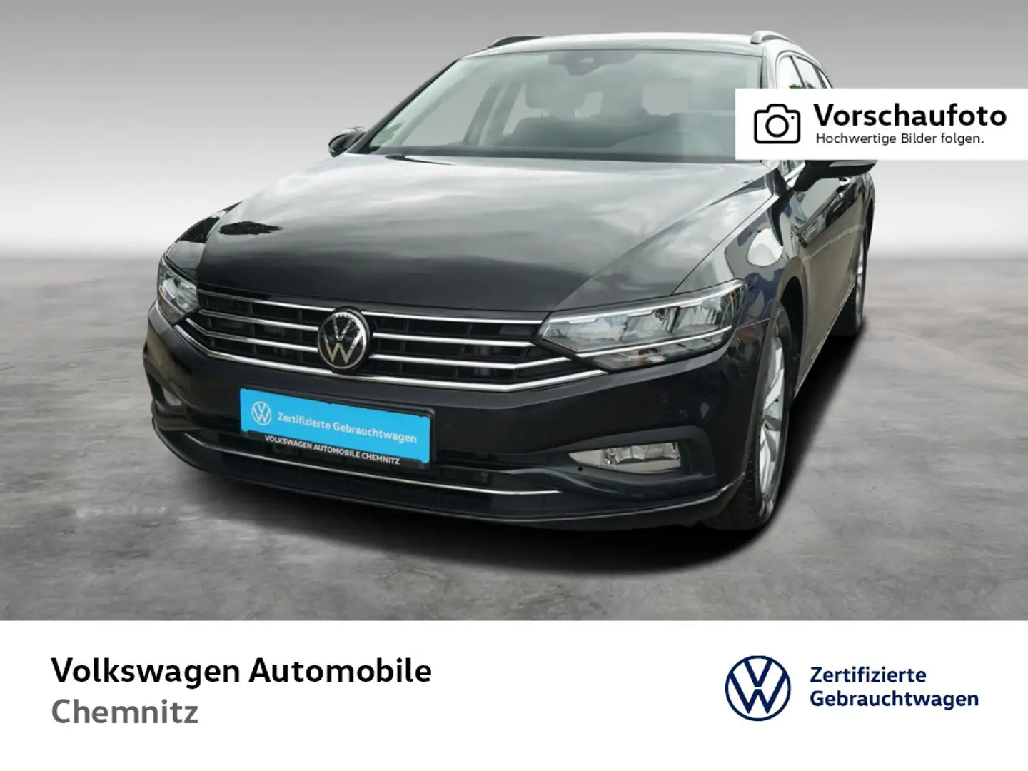 Volkswagen Passat Variant 2.0 TDI Business CarPlay LED AHK Schwarz - 1