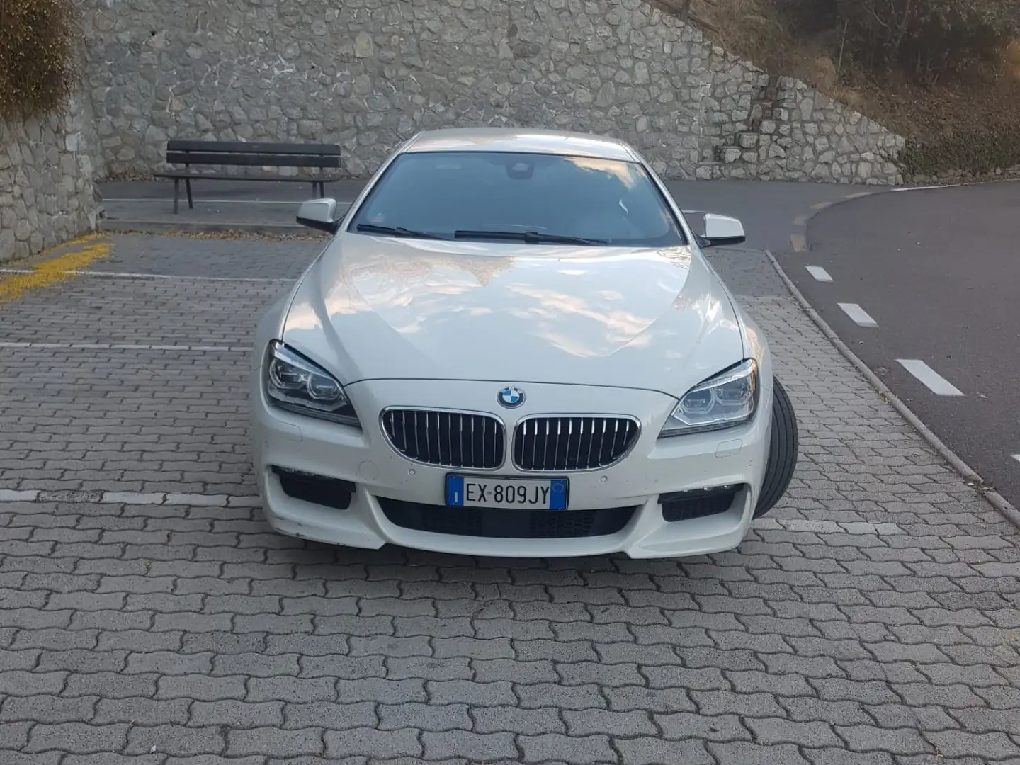 BMW 640 640d Coupe xdrive Msport Weiß - 1