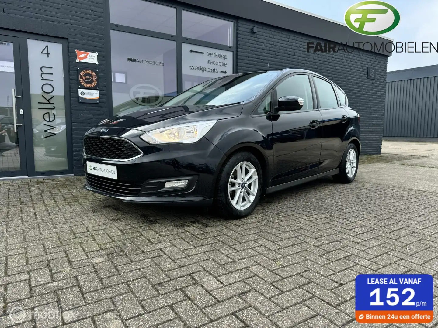 Ford C-Max 1.0 Edition Plus Zwart - 1