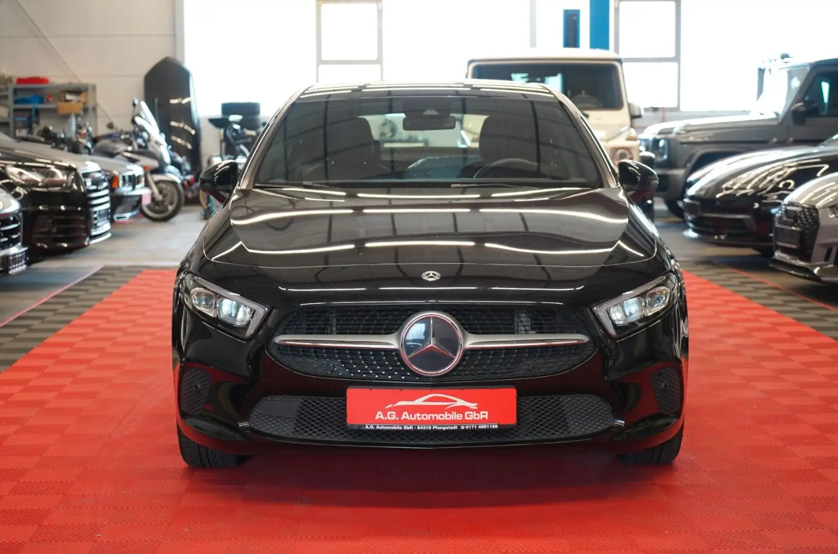 Mercedes-Benz A 220 LED*Unfallfrei*Spur*Navi*Temp*8Fach* Schwarz - 2
