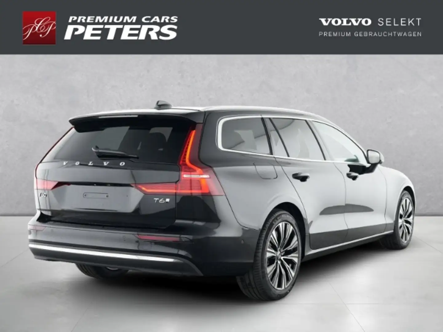 Volvo V60 Plus Bright T6 18''LM Pano 360kam PilotAssist DAB Schwarz - 2