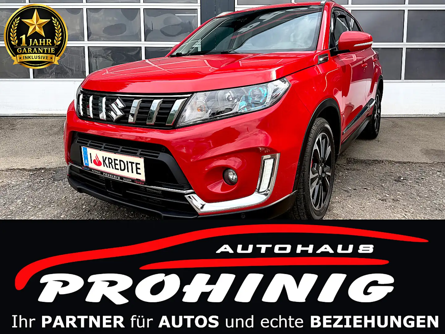 Suzuki Vitara 1,4 DITC ALLGRIP Aut. Garantie inkl. Rot - 1