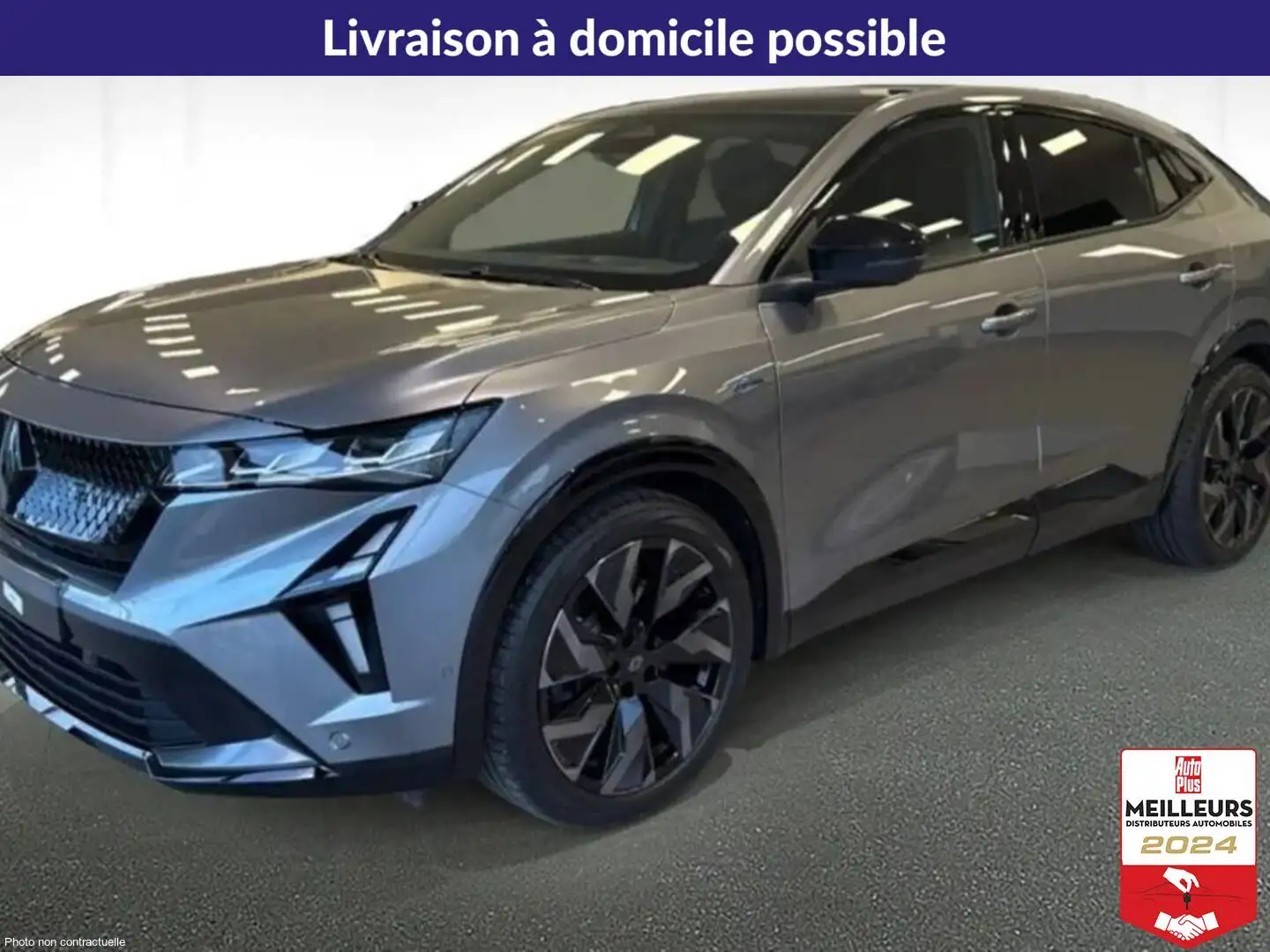 Renault Rafale E-Tech full hybrid 200 esprit Alpine +Toit +Caméra Gris - 1