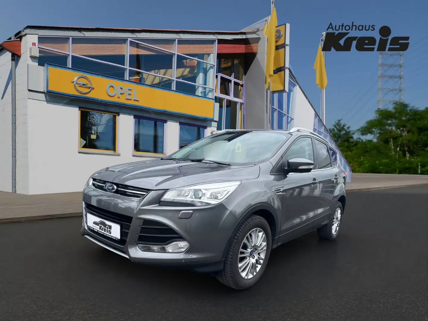Ford Kuga Titanium SHZ AHK PP Frontscheibe beheizt Gris - 1