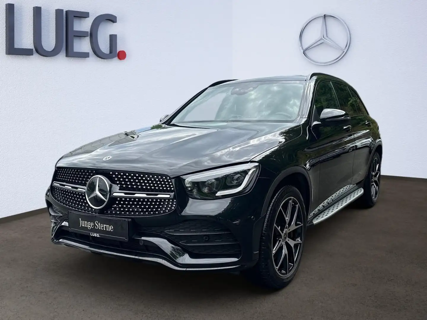 Mercedes-Benz GLC 400 d 4MATIC STH AkustikGlas SpurH PDC AUT Schwarz - 1