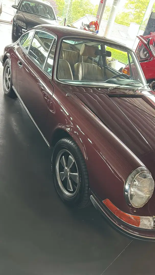 Porsche 911 911E top restauratie op volledig originele basis Rouge - 2