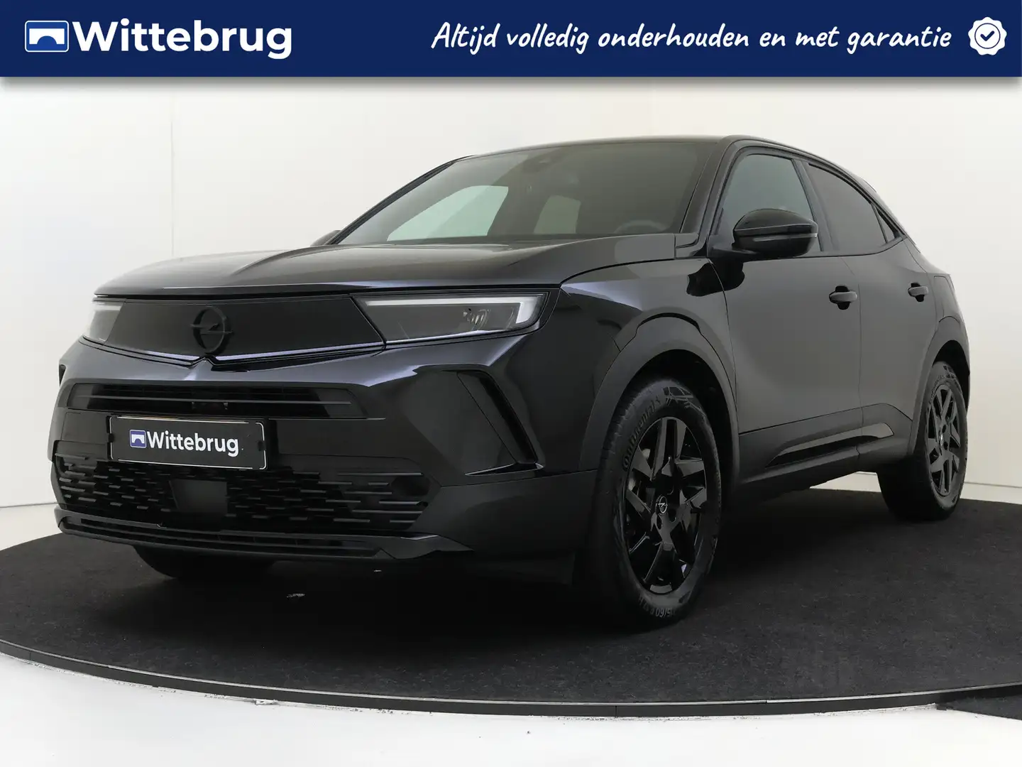 Opel Mokka 1.2 Turbo 136PK Hybrid GS Navigatie | Appla Carpla Zwart - 1