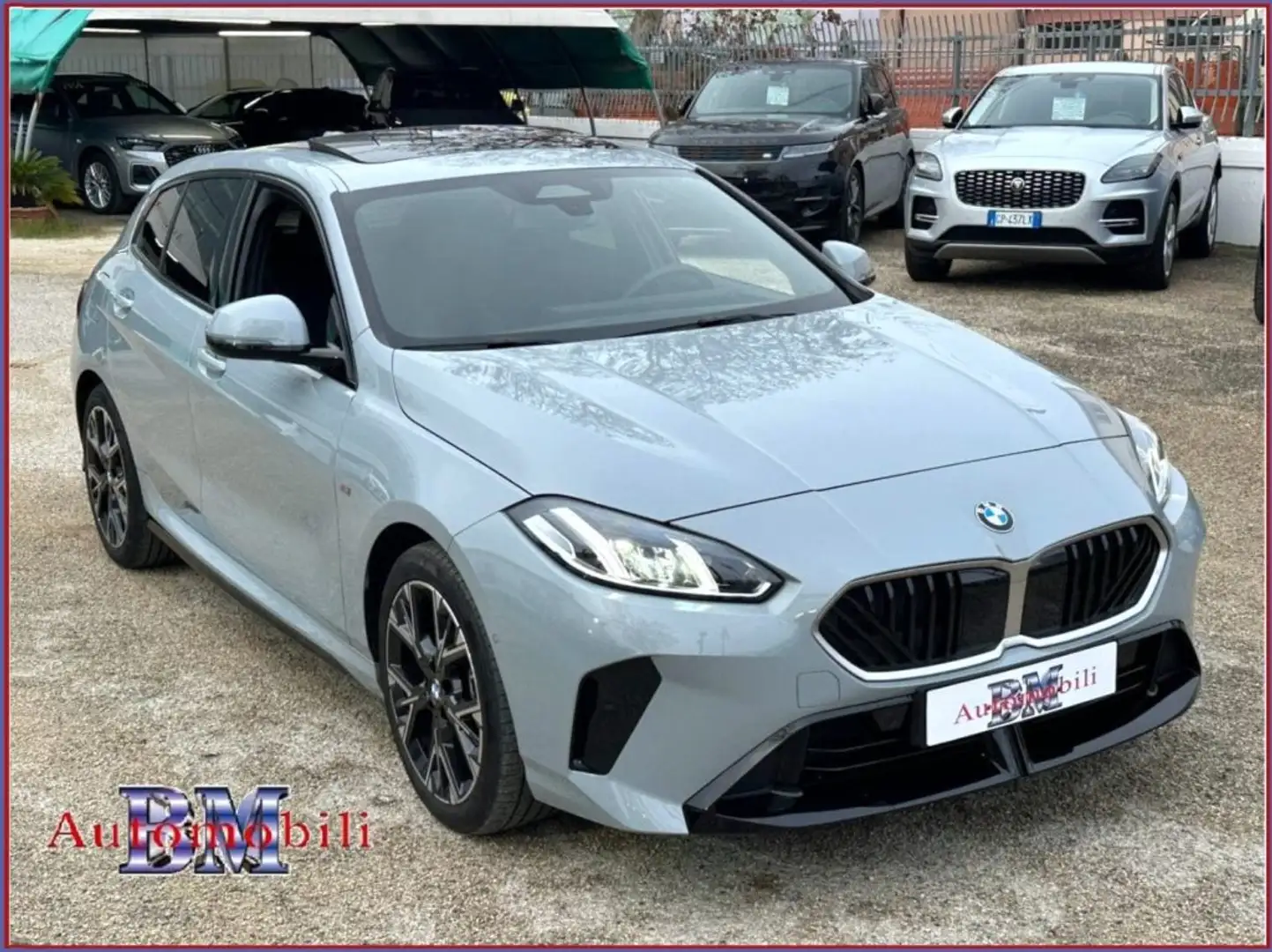 BMW 118 d MSPORT IVA AUTO TETTO NAVI KAMERA C18" CARPLAY Gris - 1