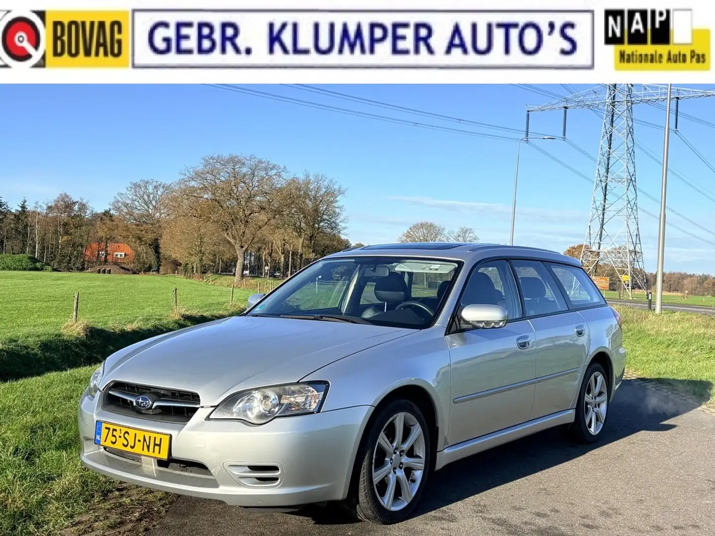 Subaru Legacy 2.0i Comf. Pack LPG Aut., Leer, Pano, Cruise, ECC Grau - 1