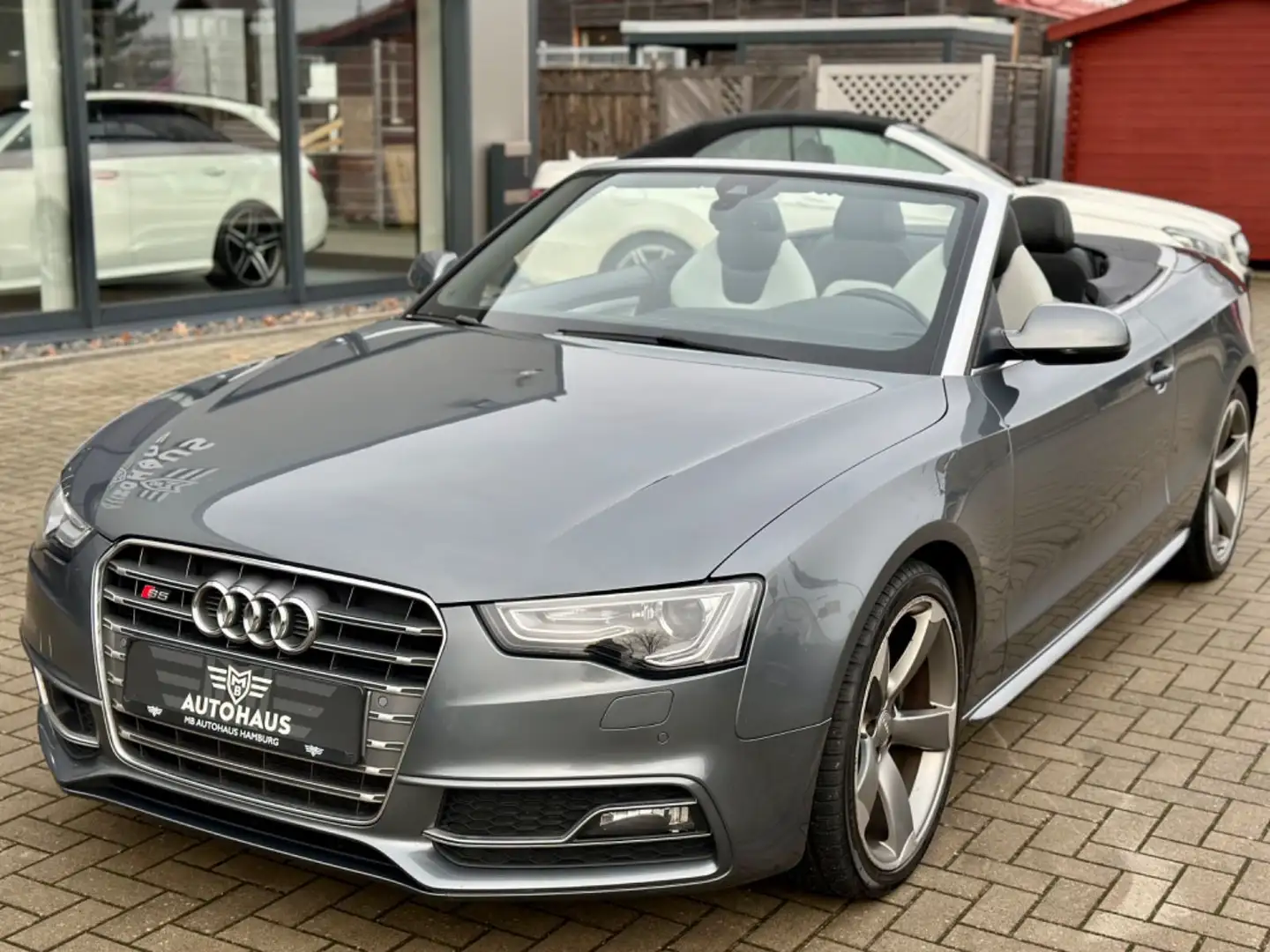 Audi S5 Cabriolet 3.0 TFSI quattro,Navi,LED,VOLL,TOP Сірий - 1