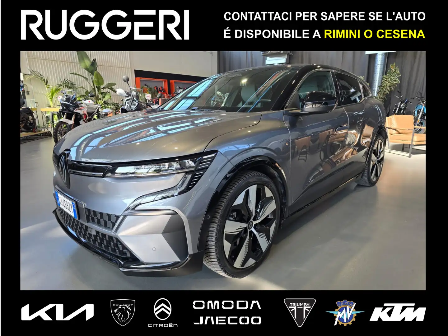 Renault Megane E-Tech ctric EV60 220 CV Optimum Charge Techno Szary - 1