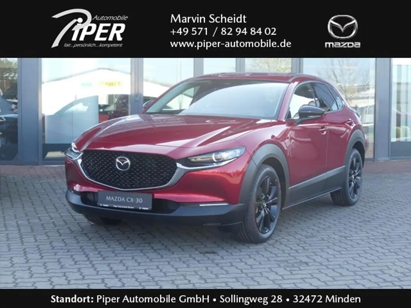 Mazda CX-30 2.5L e-SKYACTIV G 140ps 6AT FWD Homura Rood - 1