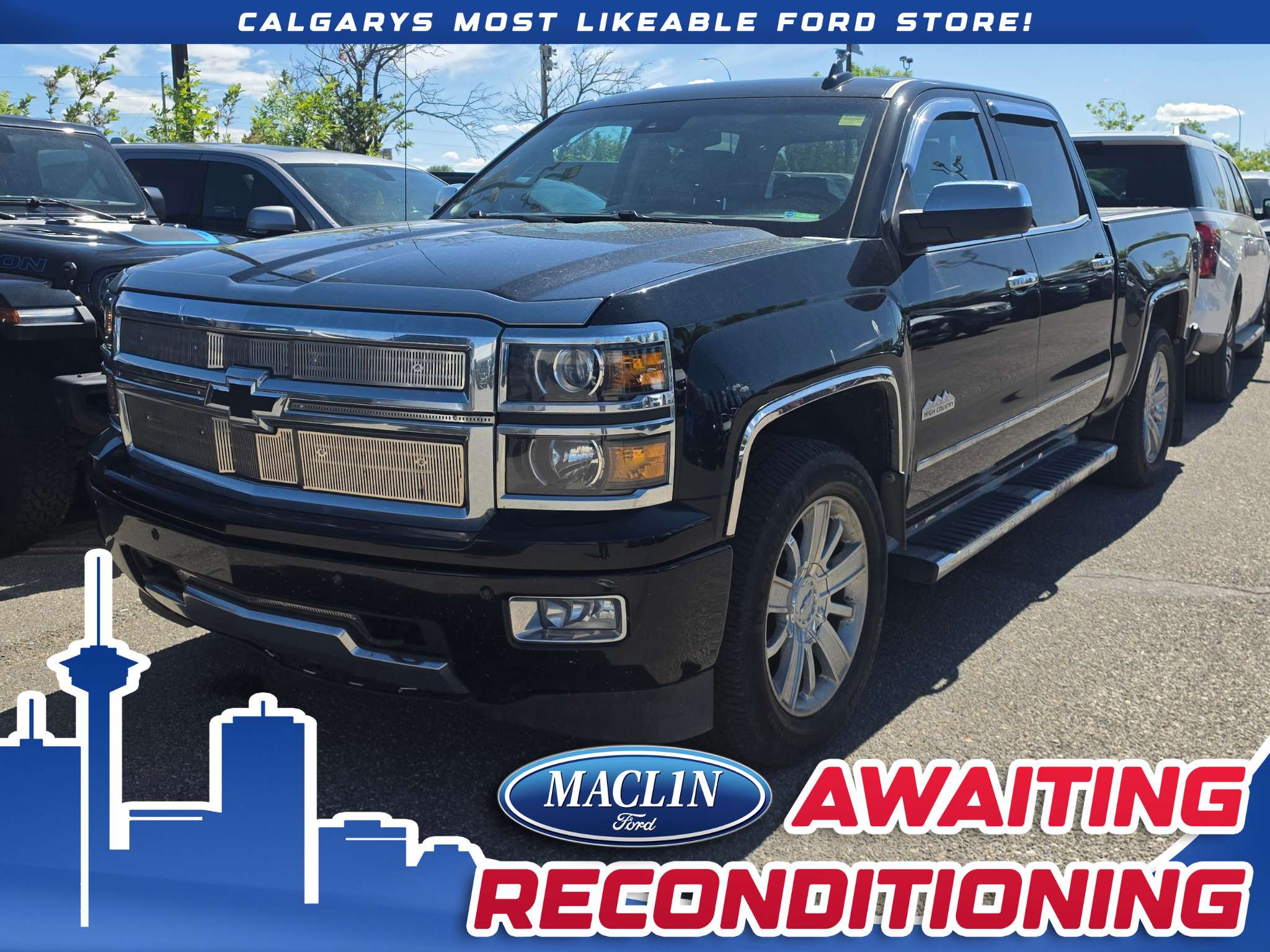 Black 2015 Chevrolet Silverado 1500 Pickup Truck Four-Wheel Drive 8-Speed Automatic