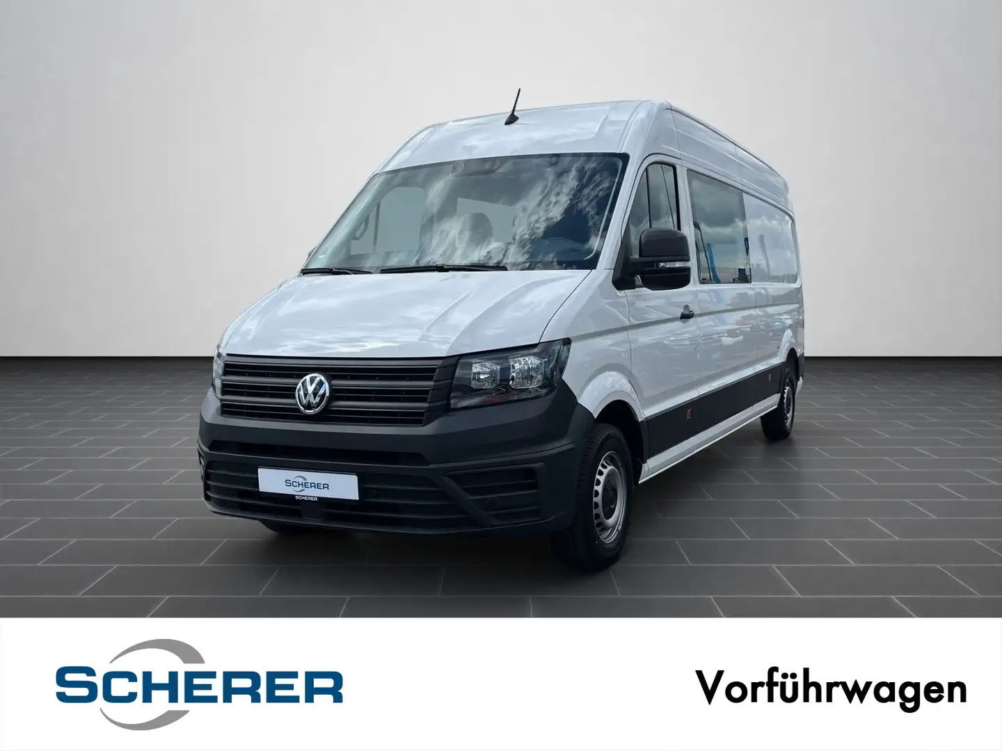 Volkswagen Crafter Plus AHK/RFK/DOPPEL SITZBANK/GJR/ Weiß - 1
