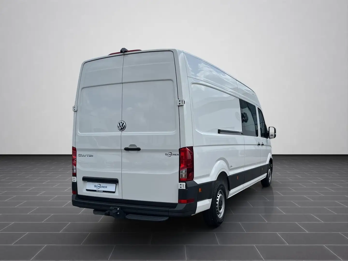 Volkswagen Crafter Plus AHK/RFK/DOPPEL SITZBANK/GJR/ Weiß - 2