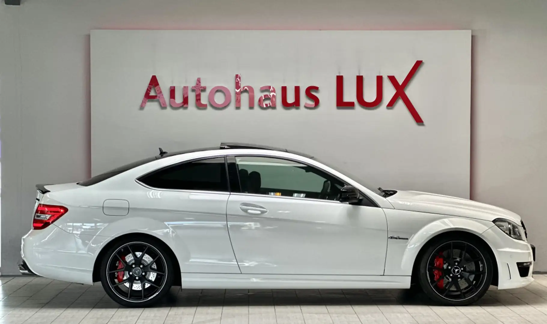 Mercedes-Benz C 63 AMG EDITION 507*NUR 8TKM*BIXENON*PANO*R-KAM* Blanc - 2