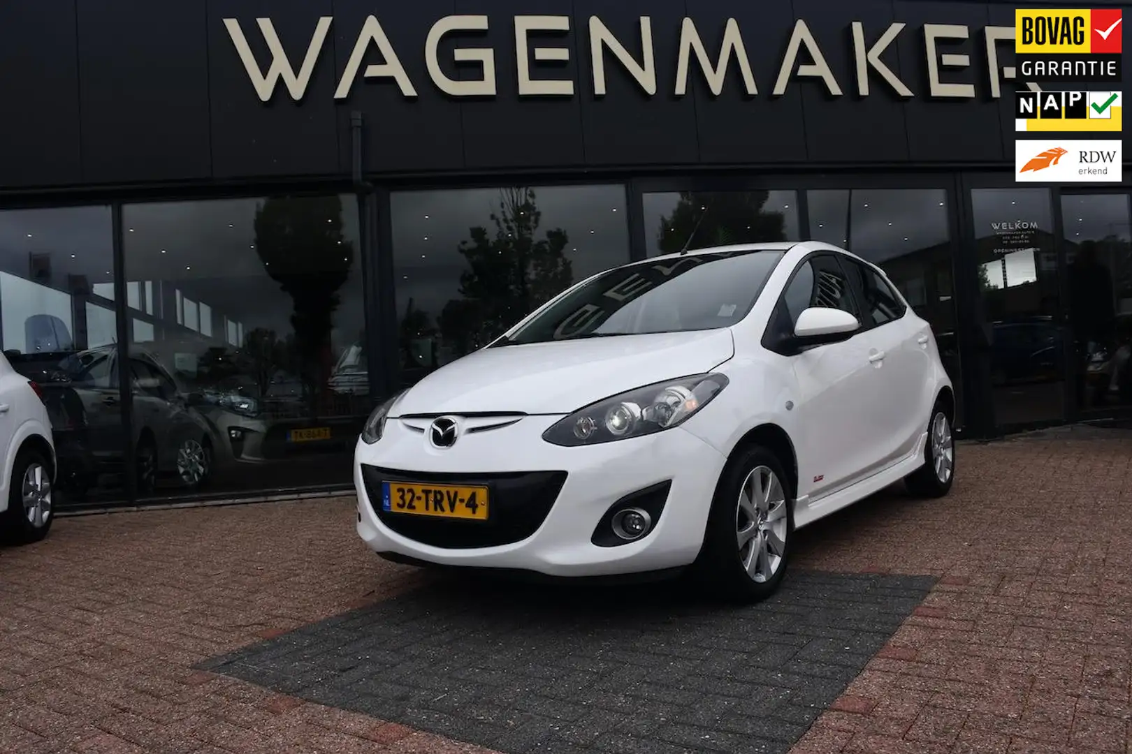Mazda 2 1.3 GT-M Line AIrco|Elektrische pak|GoedOH! Bílá - 1