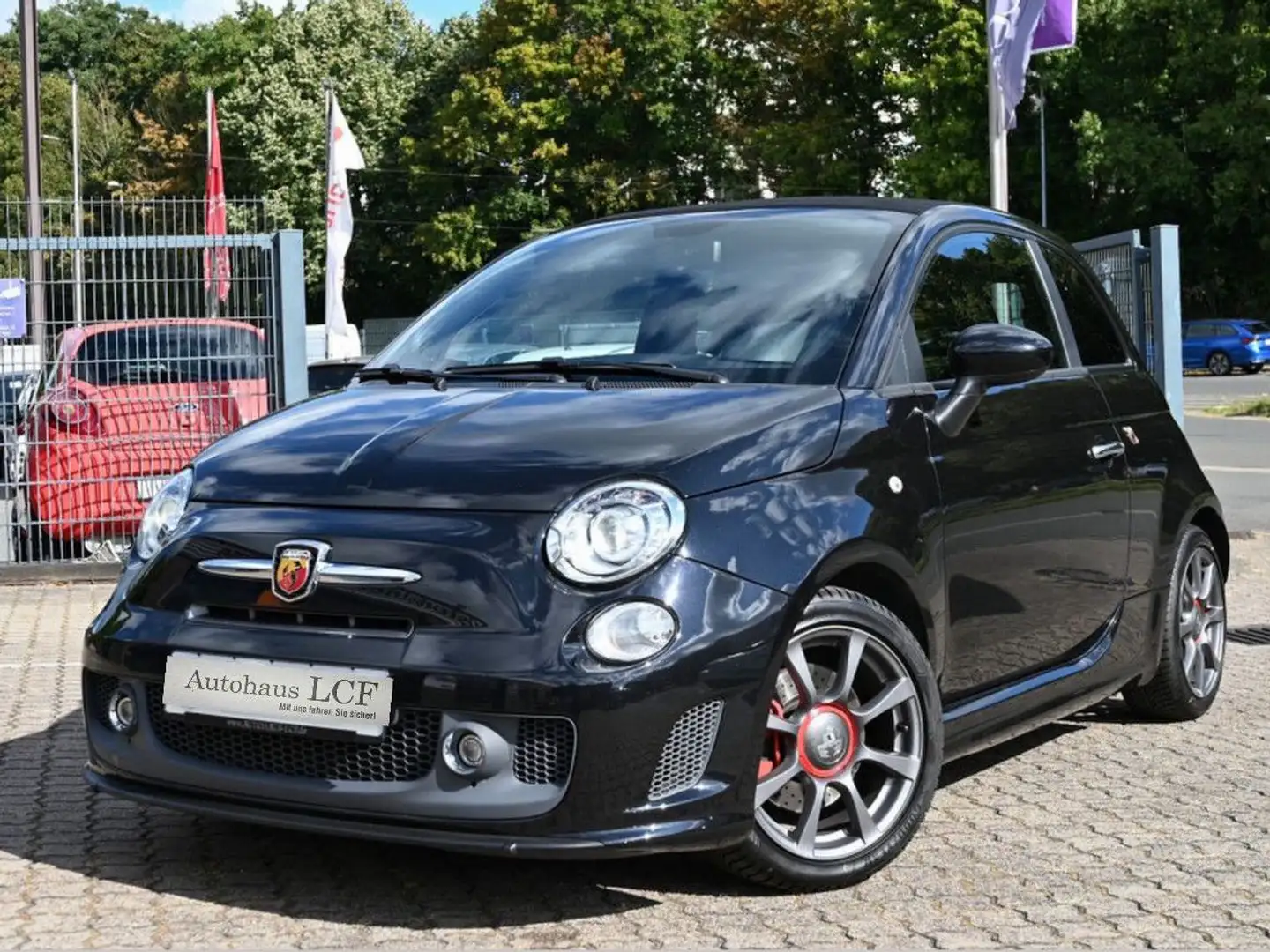 Abarth 595C Turismo 1.4 T-Jet 16V Leder Xenon PDC Schwarz - 1