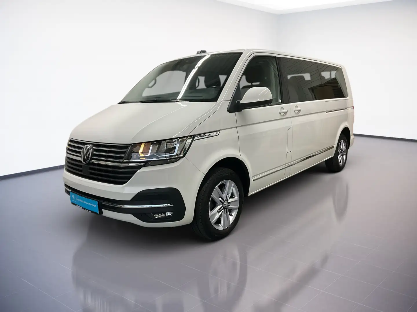 Volkswagen T6.1 Caravelle LR LANG 2.0TDI 204PS DSG 9SITZE.AHK.NAVI.SHZG Blanc - 2