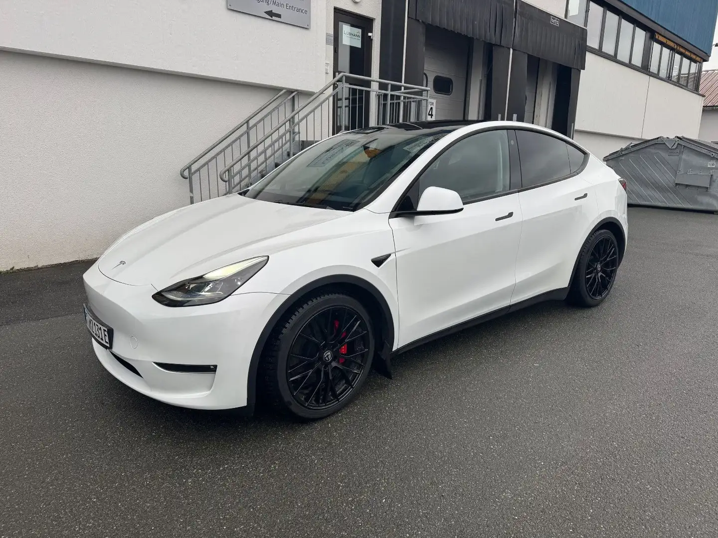 Tesla Model Y Performance leicht beschädigt Matrix LED Blanco - 1