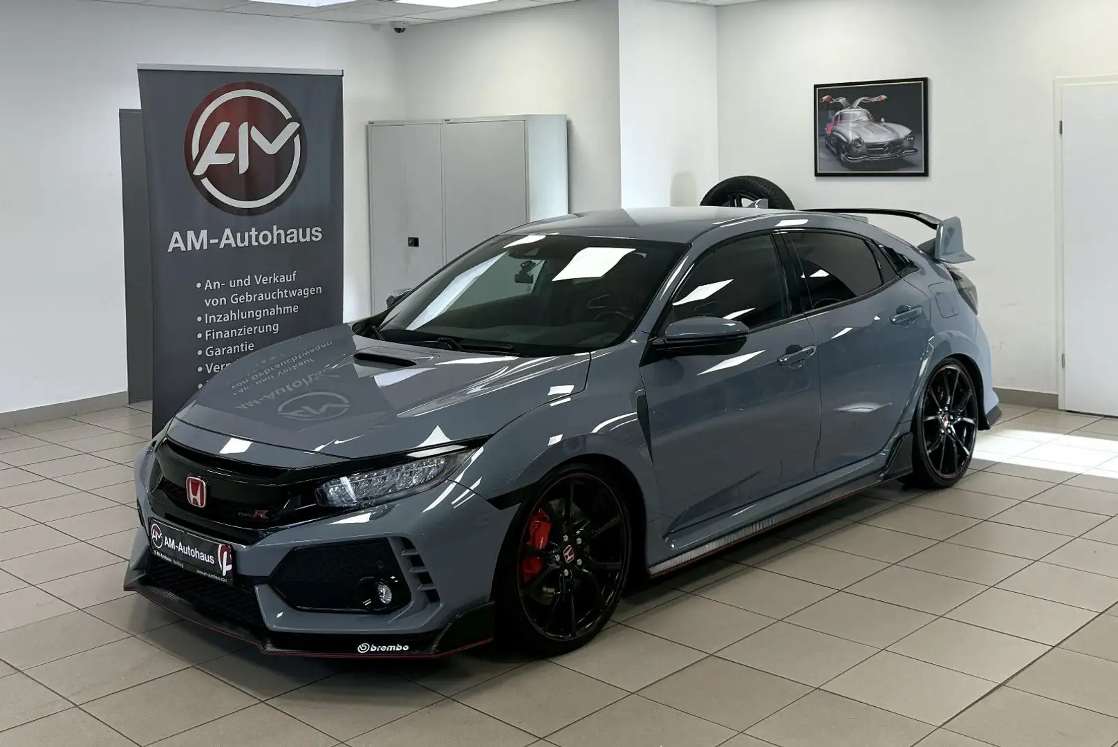 Honda Civic Lim. 5-trg. Type R GT *ACC*LED*Remus Grau - 2