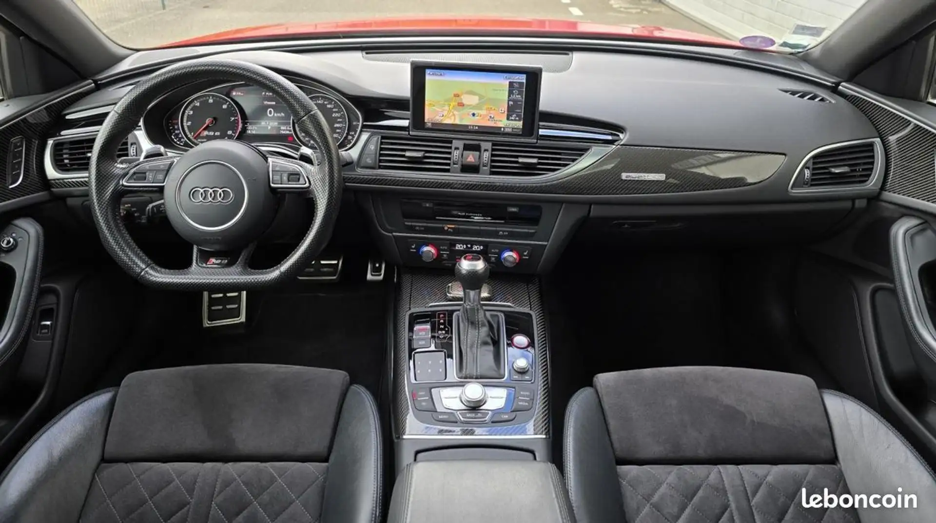Audi RS6 AVANT (C7) V8 605ch PERFORMANCE-PREPARATION MTM-MILLTEK-IMMAT FRANCE Rot - 2