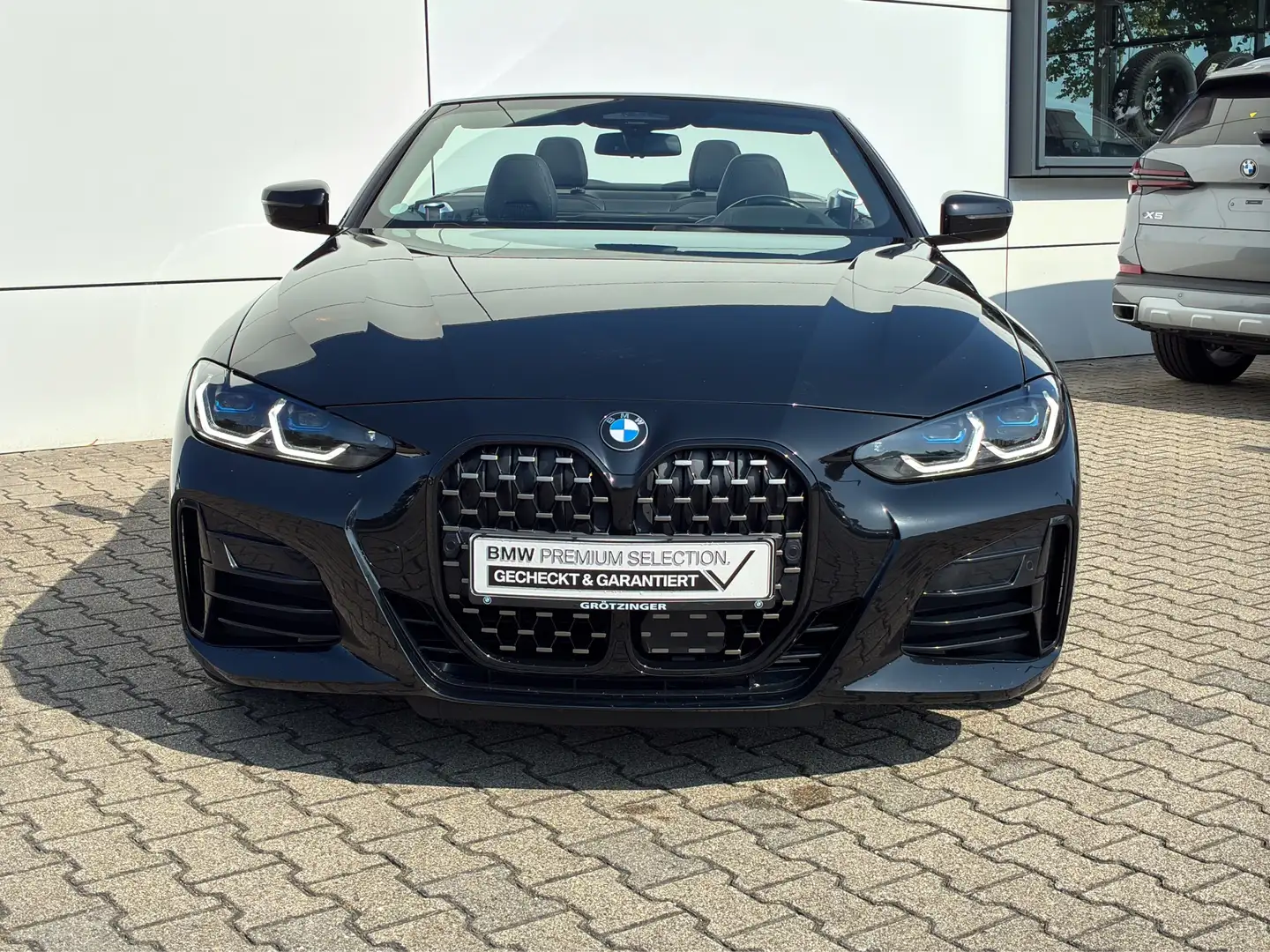BMW 440 Mi xDrive Cabrio Laser+LenkHZ+PDC+HUD+H&K Schwarz - 2