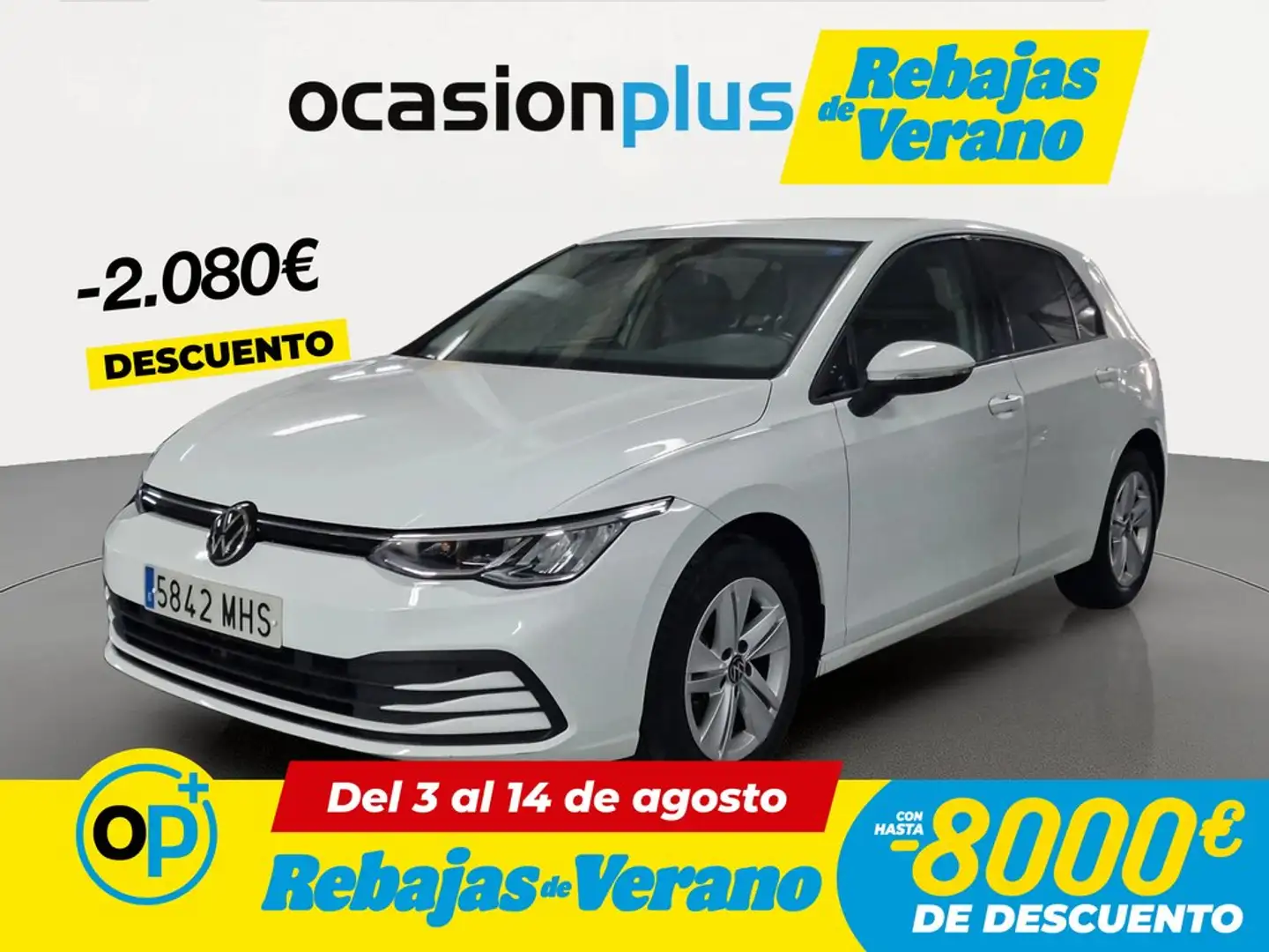 Volkswagen Golf 1.0 eTSI Life DSG 81kW Blanco - 1