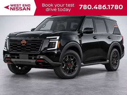Black 2027 Nissan Armada SUV / Crossover Four-Wheel Drive Automatic